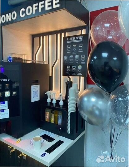 Готовый бизнес на кофейнях самообслуживания