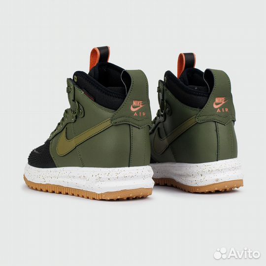 Кроссовки Nike Lunar Force 1 Duckboot Green / Blac