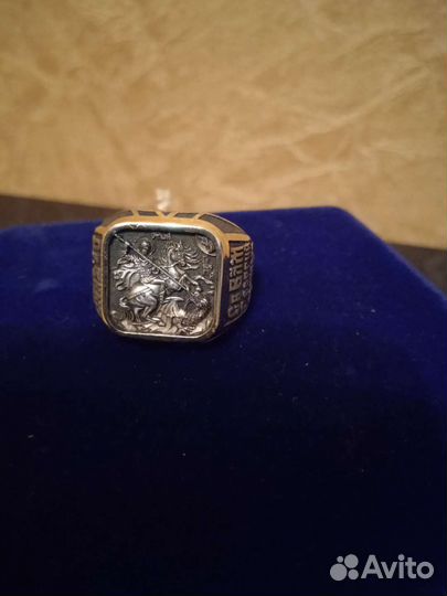 Перстень, серебро