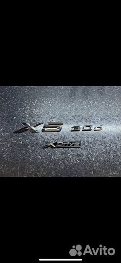 Эмблема на крышку багажника BMW X5