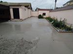 Привозной бетон заливка двора