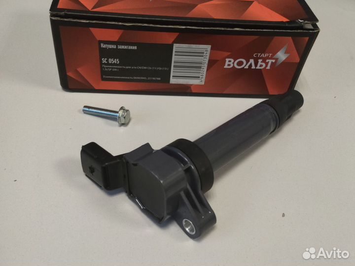 Катушка зажигания Cobalt,Gentra,Spark