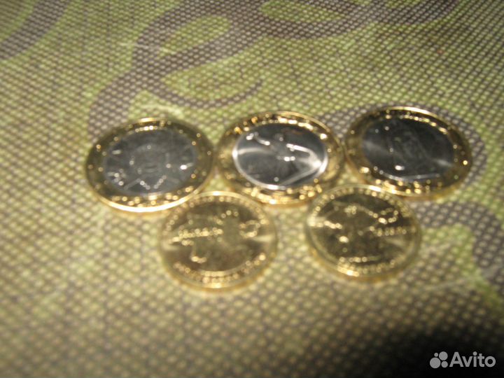 70лет победы в ВОВ+Крым и Севастоп 5 монет лотом