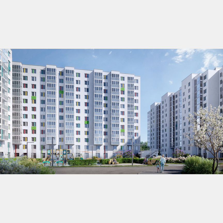 2-к. квартира, 58,6 м², 11/12 эт.