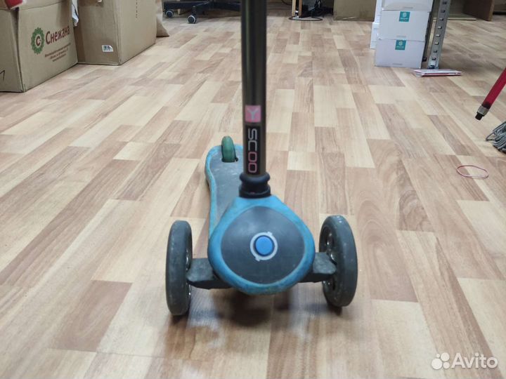 Самокат детский трехколесный globber Y- scoo0
