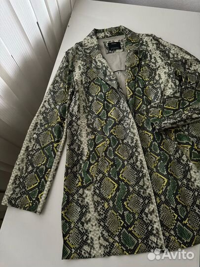 Кожаный жакет Bershka