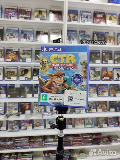 Crash team racing Диск PS4/5