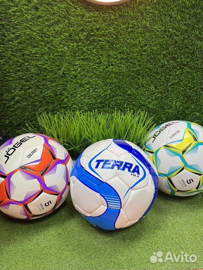 Мячи футбольные р.5 (в ассортименте) Terra, Jogel
