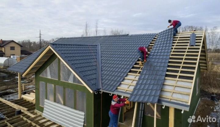 Строительство и реконструкция домов,Кровля