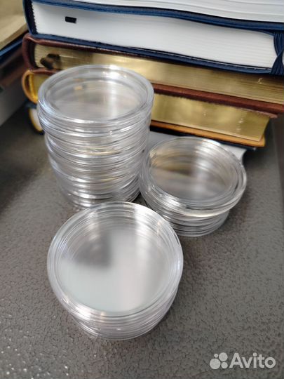 Футляр под монету d 5см