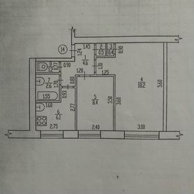 2-к. квартира, 42 м², 2/2 эт.