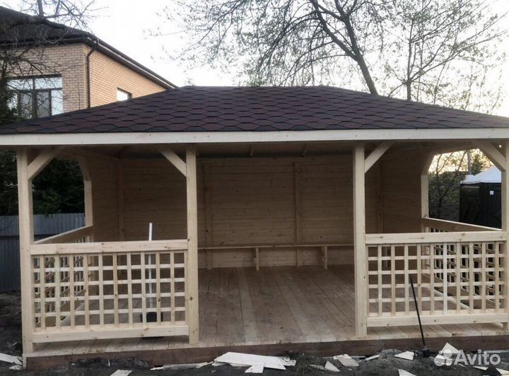 Летняя беседка