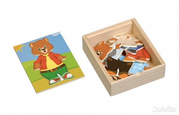 Пазл медвежонок Миша