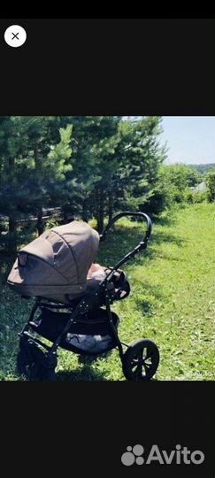 Прогулочная коляска 2 в 1