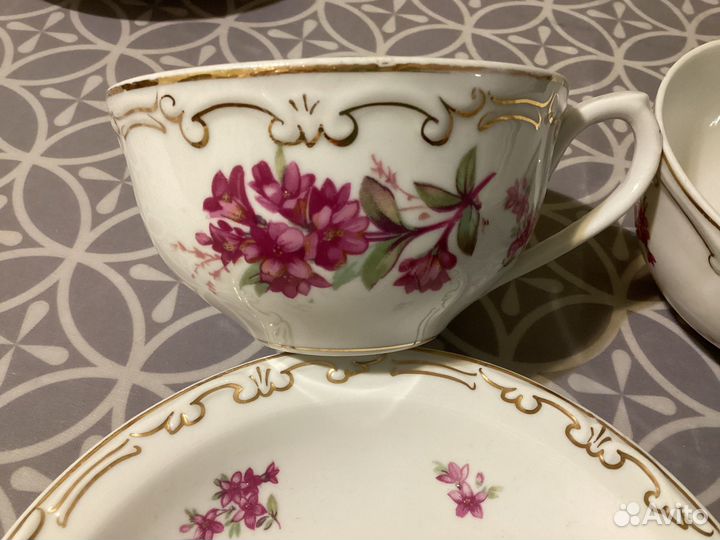 Чайный сервиз дулево СССР 1953 год