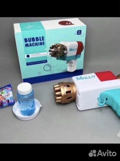 Генератор мыльных пузырей пистолет