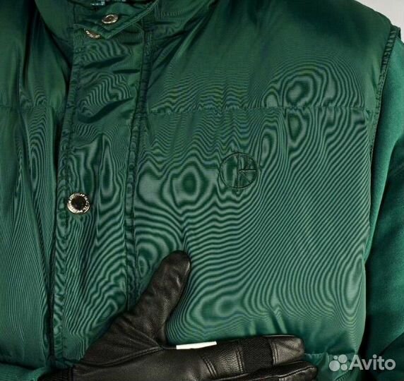 Жилетка Polar Skate Co зеленая скейтерская