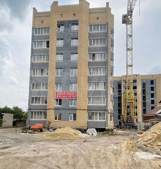 2-к. квартира, 67 м², 2/7 эт.