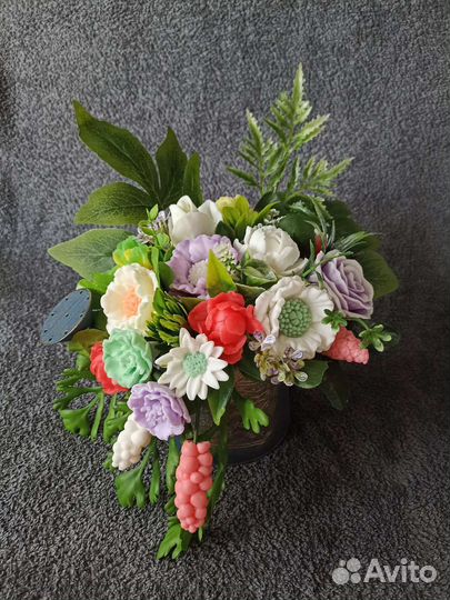 Букеты из мыла ручной работы