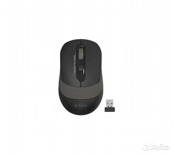 Беспроводная мышь A4Tech Fstyler FG10S, черный/сер
