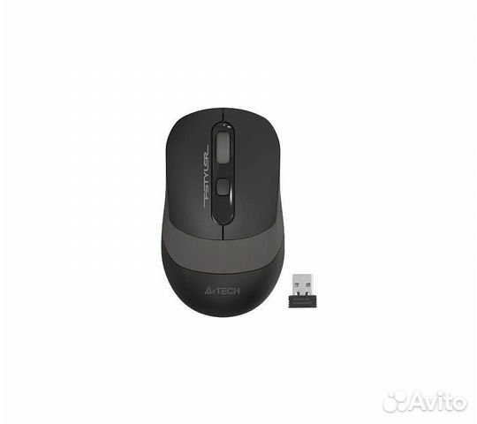 Беспроводная мышь A4Tech Fstyler FG10S, черный/сер