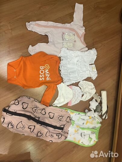Детские вещи пакетом 52-56