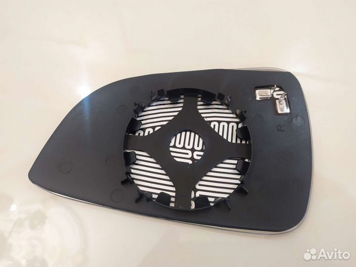 Opel astra h стекло зеркала правое широкое