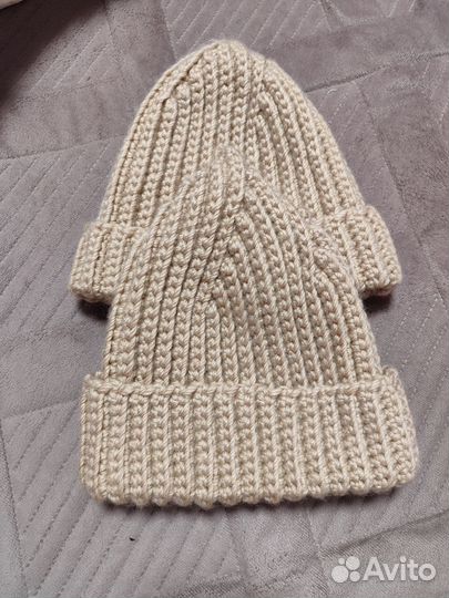 Шапка женская вязаная ручная работа