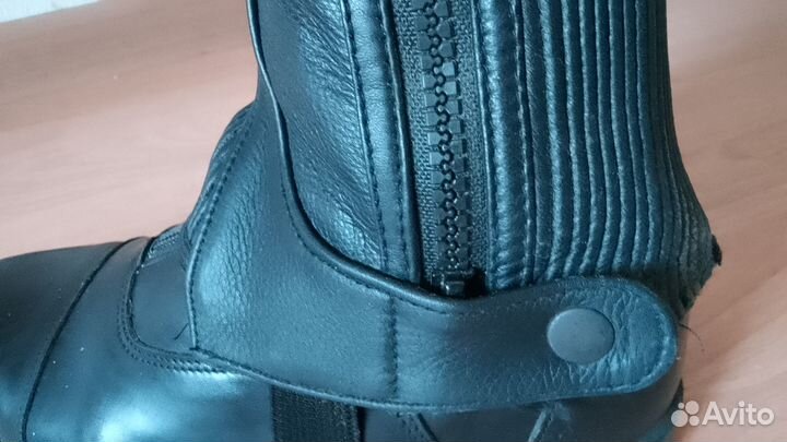 Краги для верховой езды кожаные