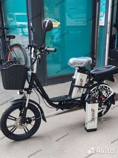 Электровелосипед xing (black x)