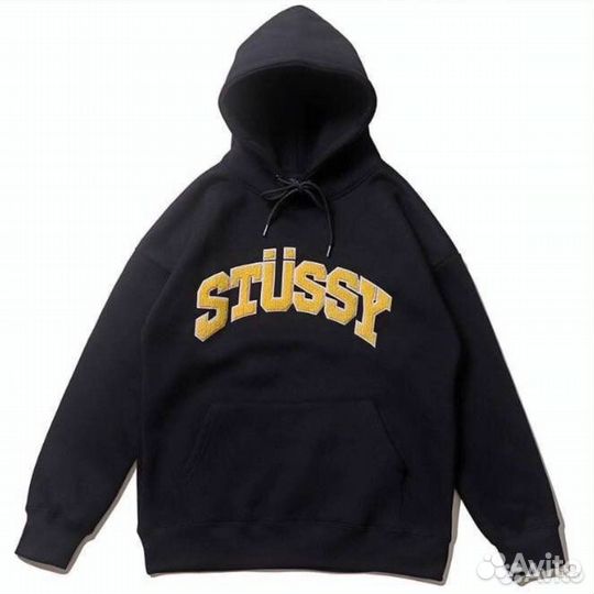 Худи Stussy pigment dyed