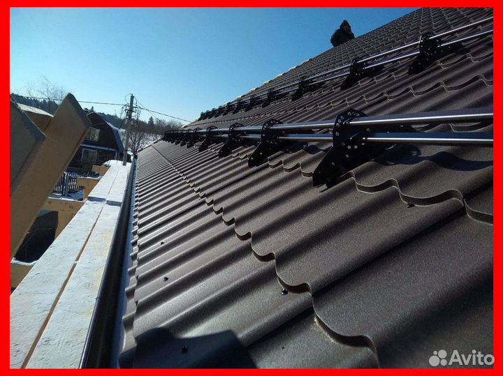 Снегозадержатель трубчатый