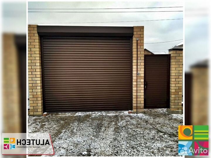 Ворота роллетные Аlutech