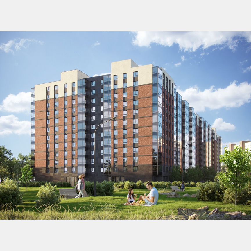 1-к. квартира, 40,5 м², 7/12 эт.