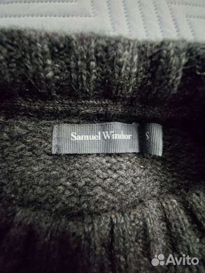 Мужской шерстяной свитер от Samuel Windsor