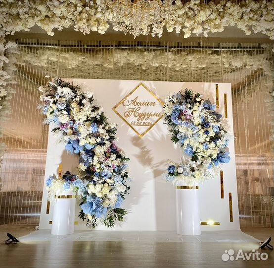 Аренда фотозон арка на ворота оформление двора