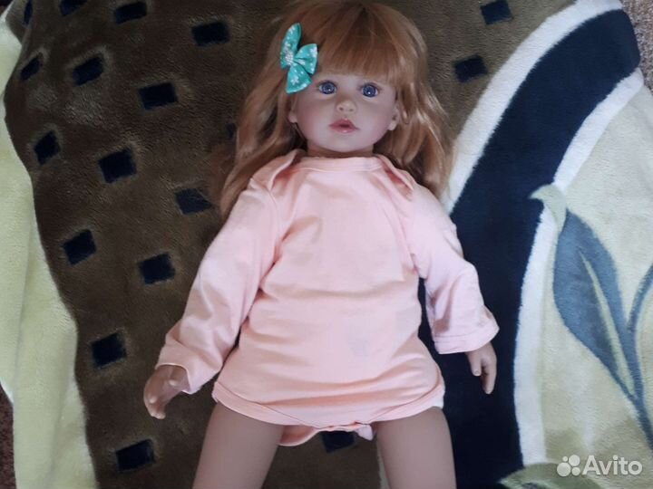 Кукла реборн силиконовая девочка