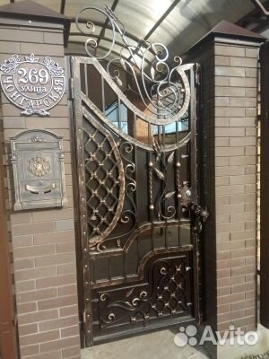 Кованые ворота