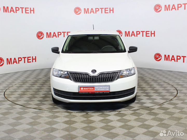 Skoda Rapid 1.6 МТ, 2016, 79 300 км