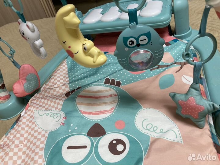 Развивающий коврик BabyGo с пианино