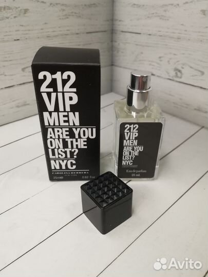 Тестер 212 vip men 25 ml