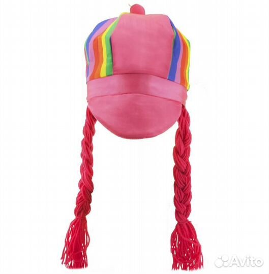 Яркая кепка с косичками для вечеринки