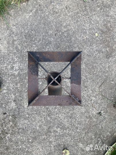 Печь походная - насадка на паяльную лампу