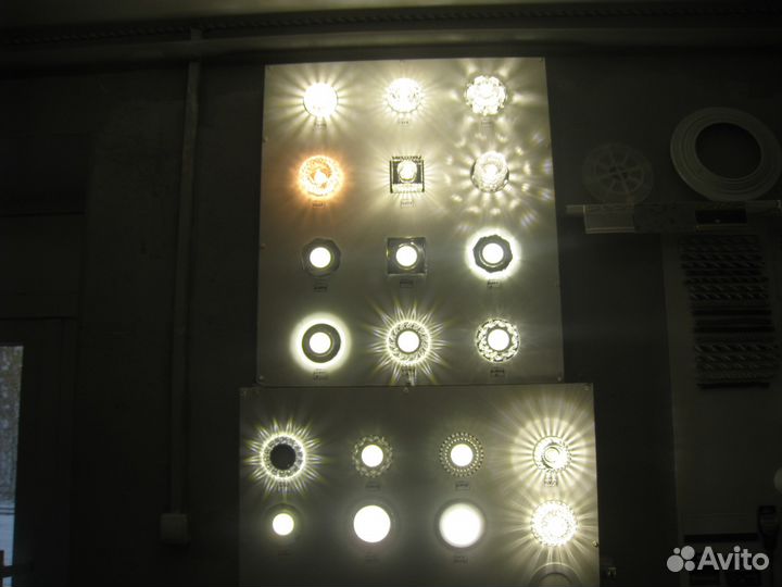 Светильники для натяжных потолков