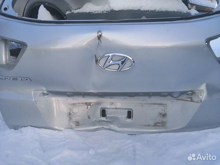 Крышка багажника hyundai creta 2017