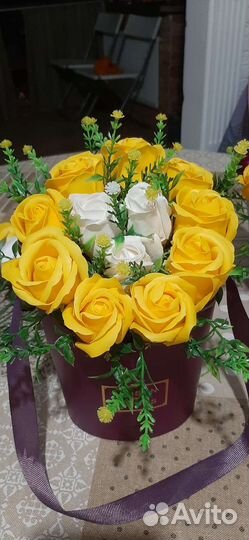 Мыльные цветы