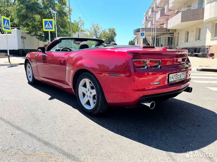 Аренда кабриолета Chevrolet Camaro (Cabriolet)