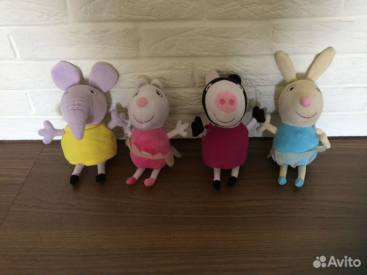 Свинка Пеппа и ее друзья коллекция игрушек