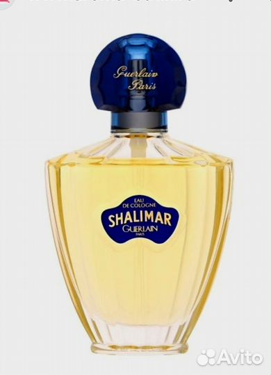 Винтаж Guerlain Shalimar Eau de Cologne