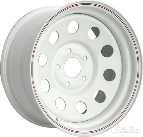 Диск усиленный УАЗ стальной белый 5x139 15х7 ет-3